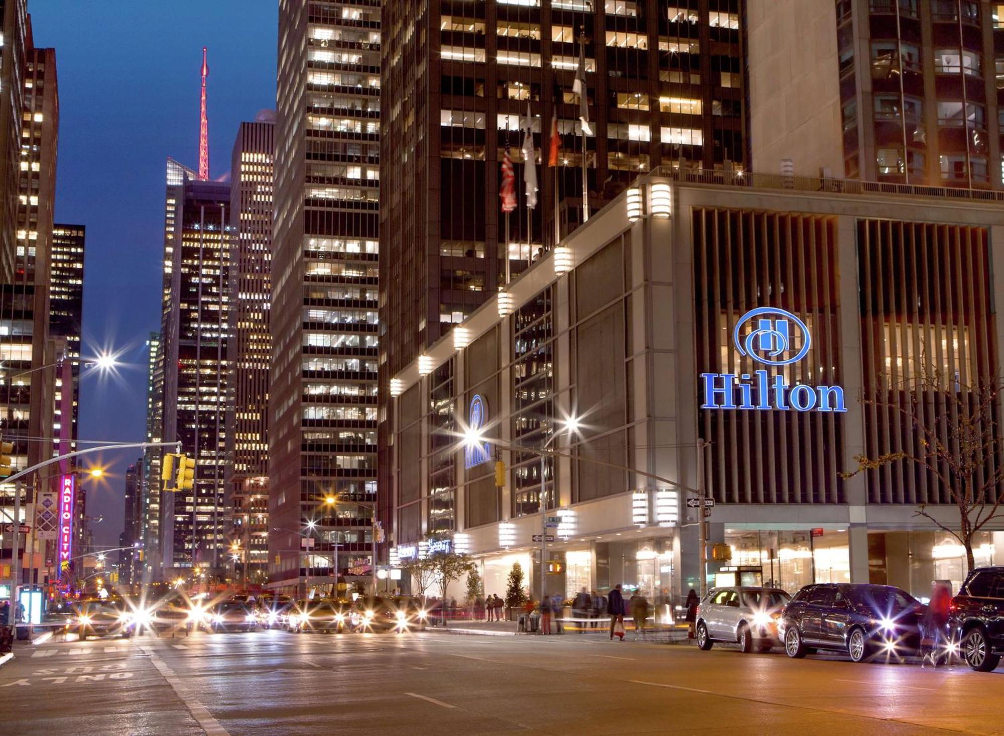 New York Hilton Midtown Hotel Exterior foto